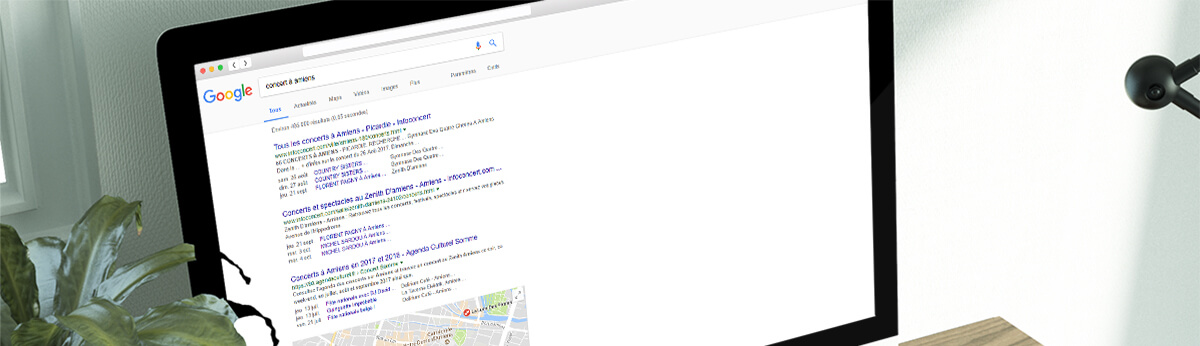 Cartes enrichis google