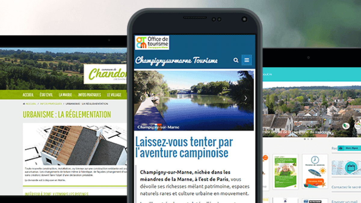 Site de communes avec e-monsite