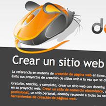 Crear un sitio web gratis con doomby !