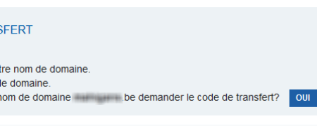 Demande code 1