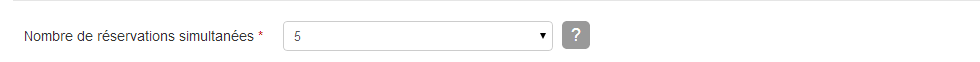 Réservations simultanées