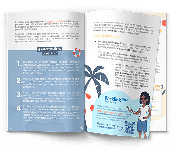 E commercants cahier de vacances