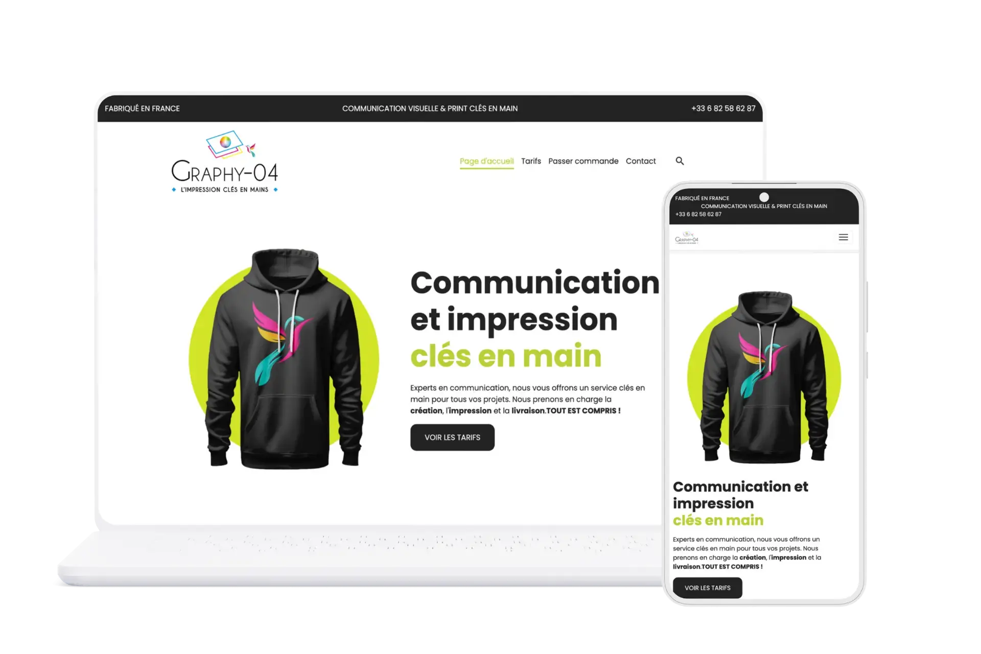 Exemple site sur mesure graphy04