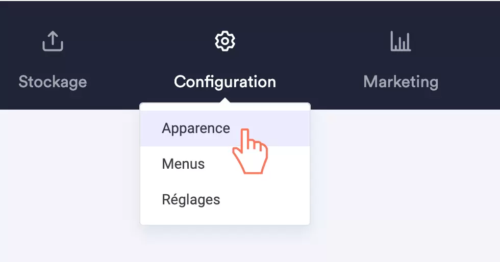 Fonctionnalite apparence manager