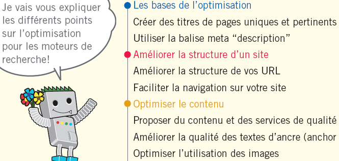 Les conseils de Google pour optimiser son site