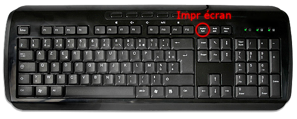 Utiliser la touche Impr Ecran sur un clavier