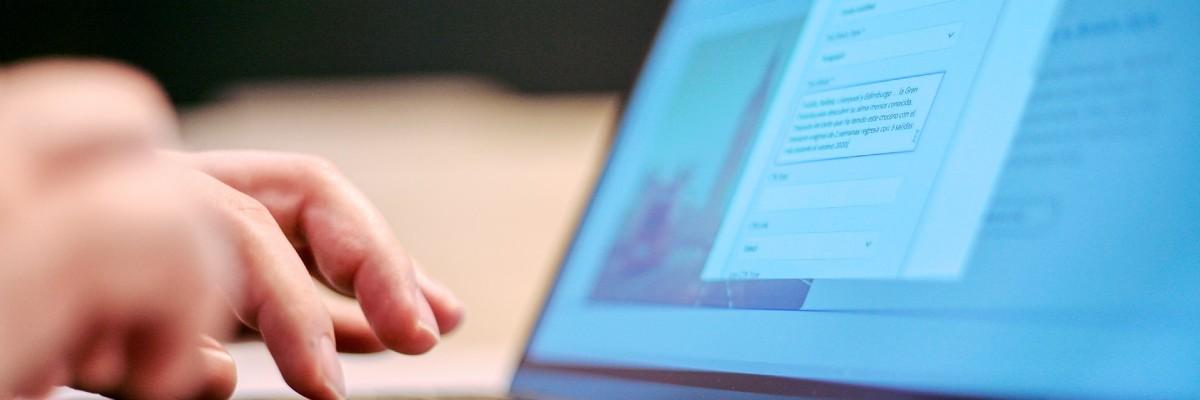 Landing page site web