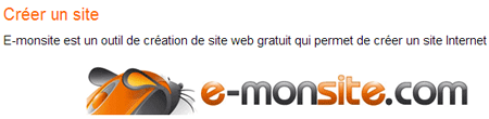 Un exemple de site partenaire