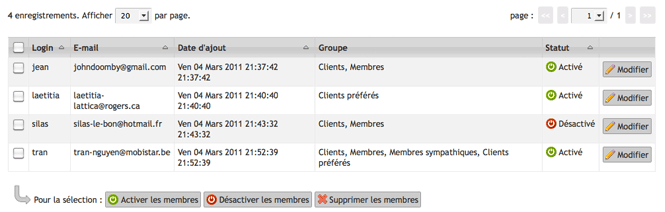 Version 4 : filtrer les accès aux contenus de son site web