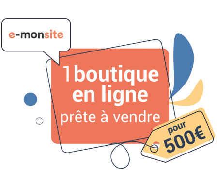 Une boutique en ligne prête à vendre