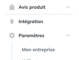 Menu econfiance api