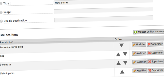 Ajouter un menu de navigation sur son site web