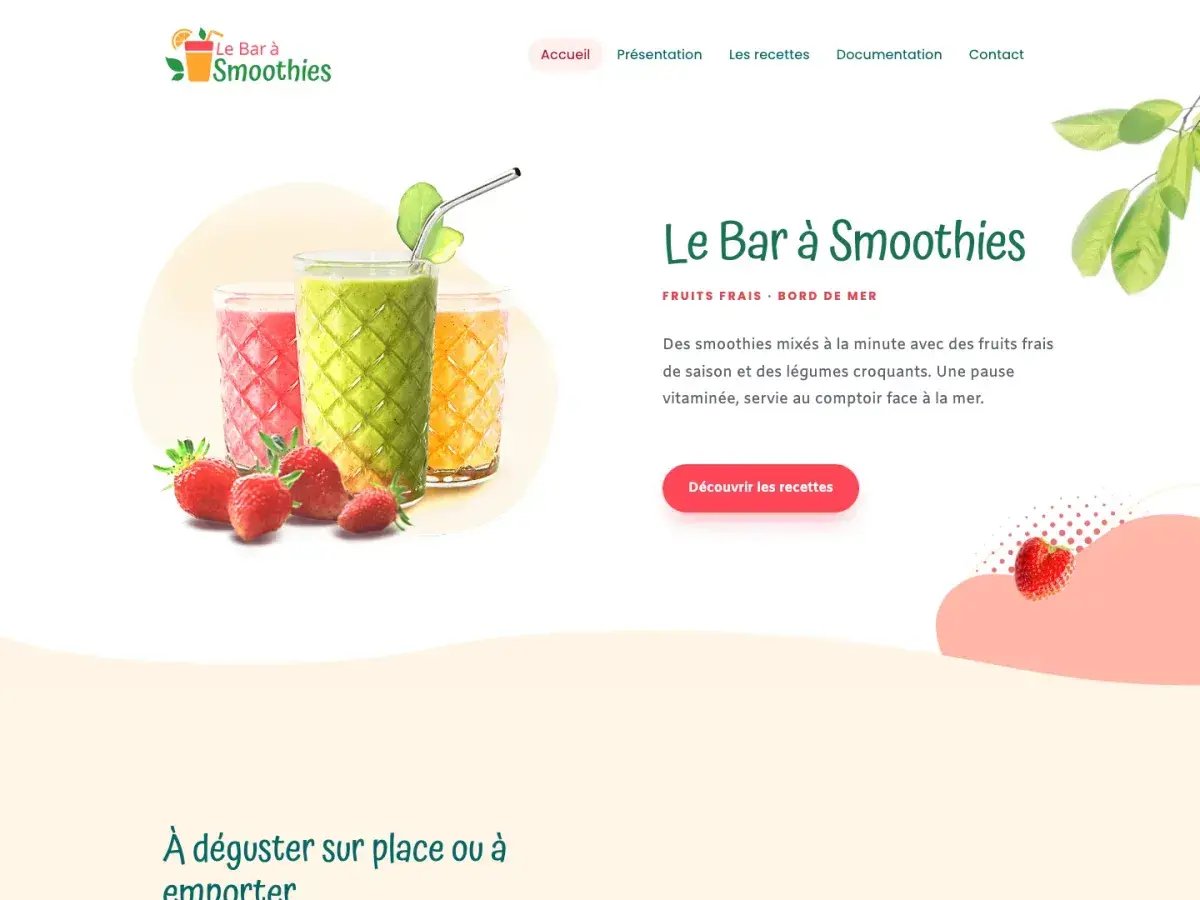 thème e-monsite restaurant
