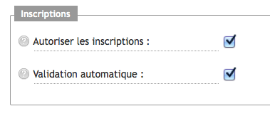 Activer la modération à l'inscription de l'espace membre