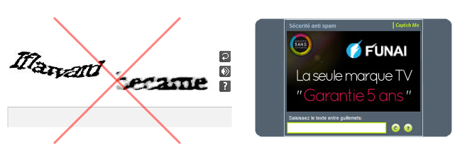 Nouveau captcha et opportunité de monétisation de site