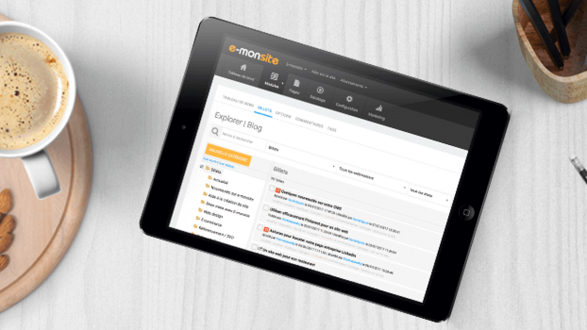 Du nouveau sur le CMS e-monsite
