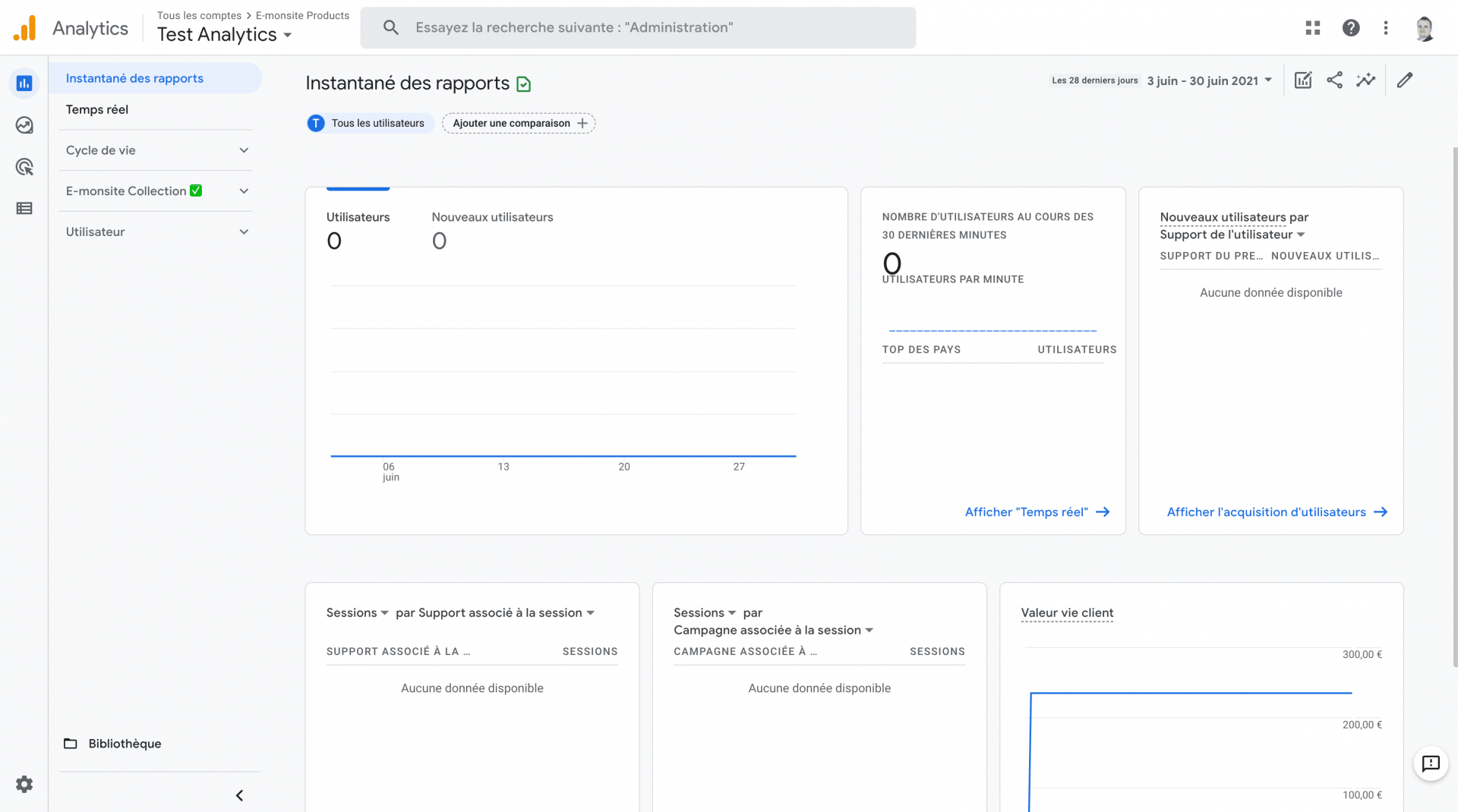 Nouvelle interface analytics4