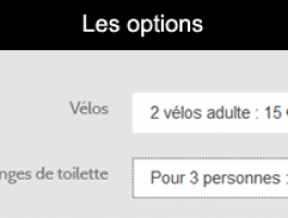 Options reservation