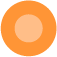 Cercle orange identité graphique