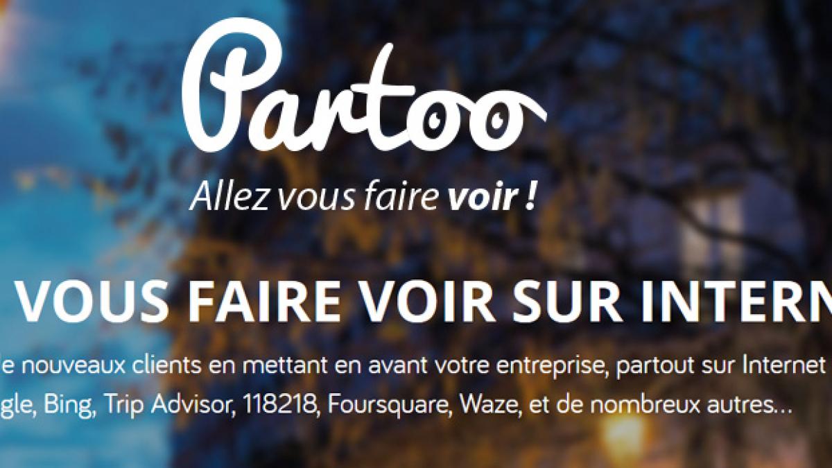 Optimisez votre présence sur le web avec Partoo