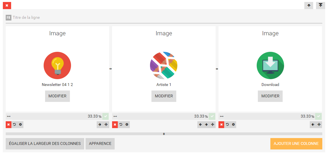 Positionner du texte et des images dans une page