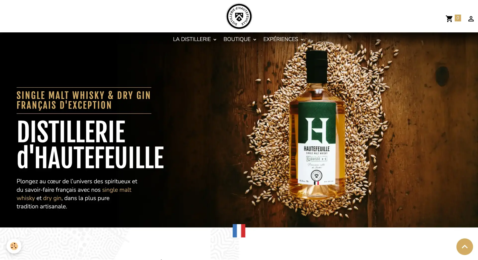 Site Distillerie d'Hautefeuille