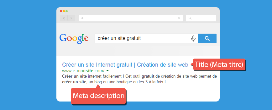 Optimiser le title et la description