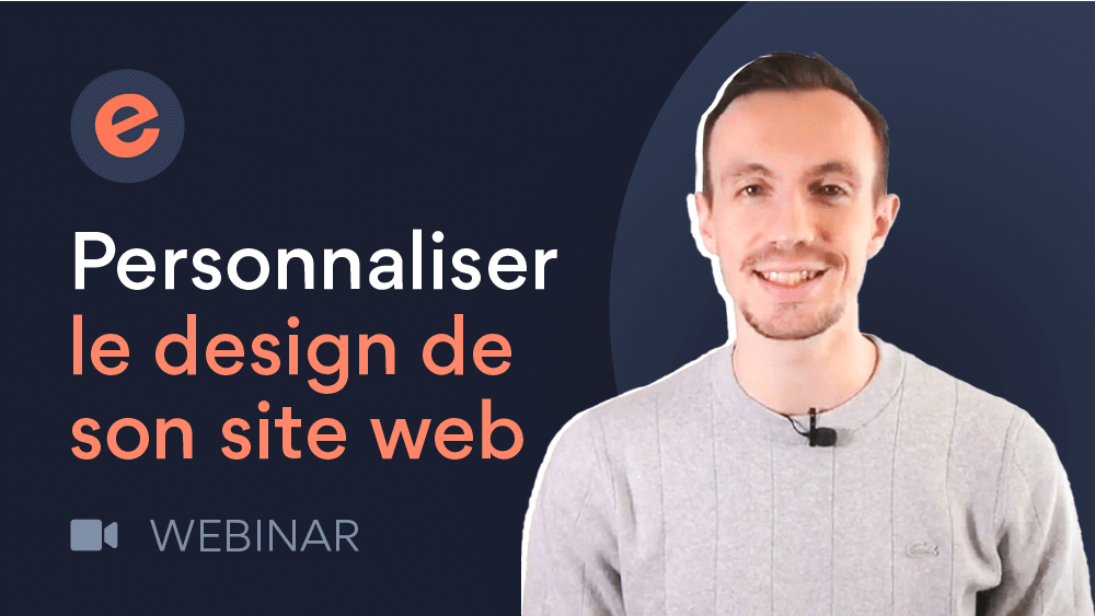 Personnaliser le design de son site