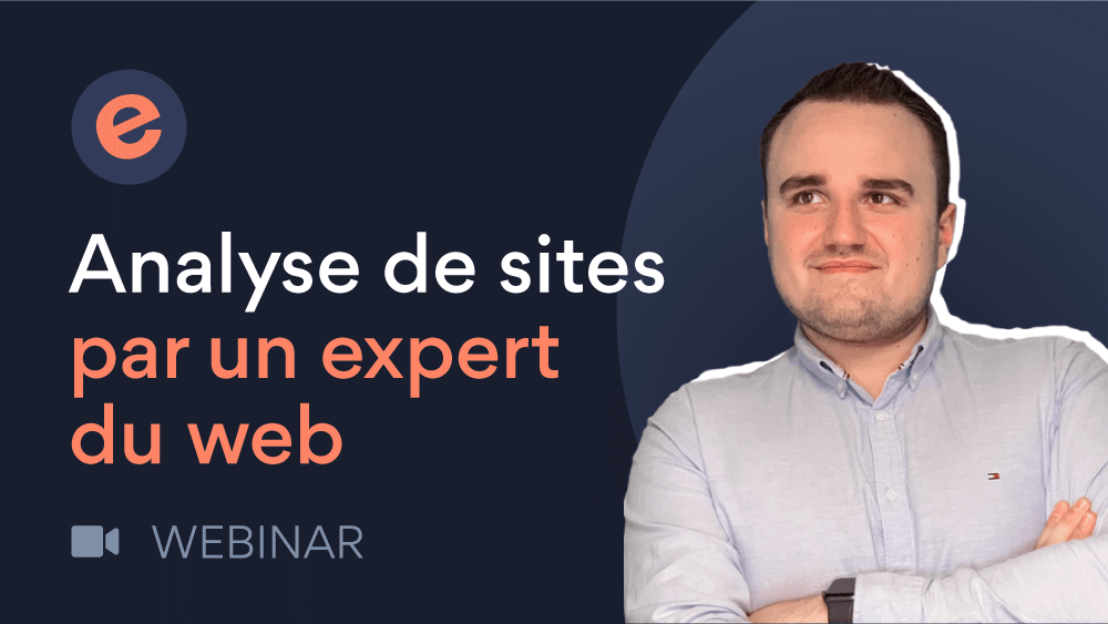 Webinar analyse de site expert e monsite