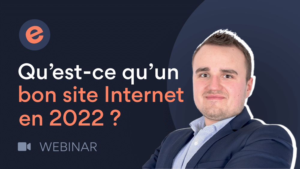 Webinar bon site en 2022 e monsite