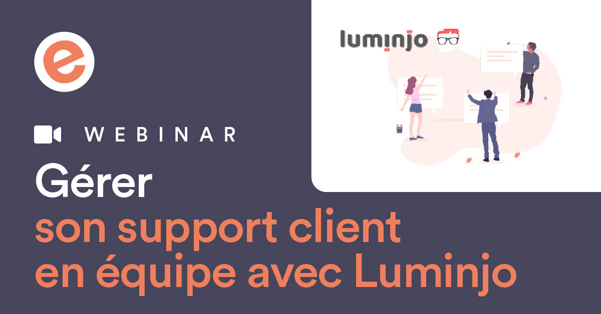 Webinar support client luminjo