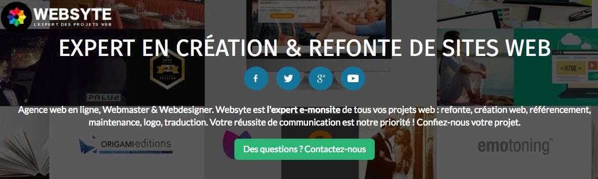 Websyte s'occupe de la refonte de votre site e-monsite