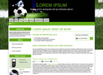 Thème football site web